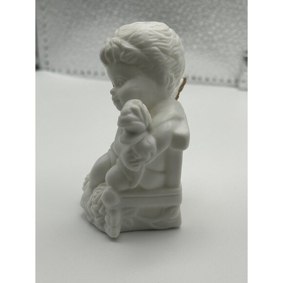 Set Of 2 Angel Figurines Cherub & Standing Angel Decorative Collectibles - Picture 3 of 15